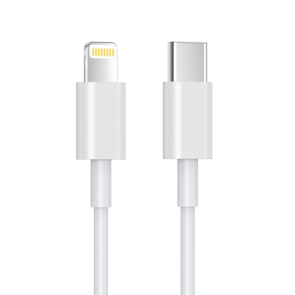 USB-C to Lightning Fast Charging Cable PD Fast Charge &amp; Data Sync 2mt