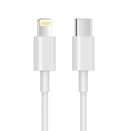 USB-C to Lightning Fast Charging Cable PD Fast Charge & Data Sync 2mt Image