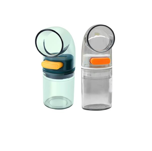 2 PiecePress Type Accurate Quantitative Seasoning Spice Dispenser