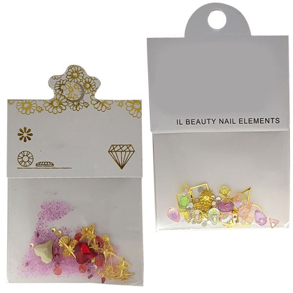 Nail Charms - Heart of the Ocean – 2 Pack