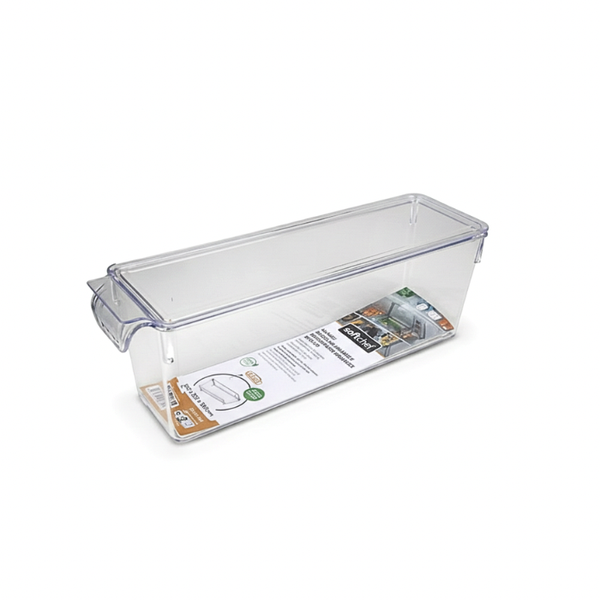 Organiser With Lid 32.5 x 10 x 10.5cm - Clear