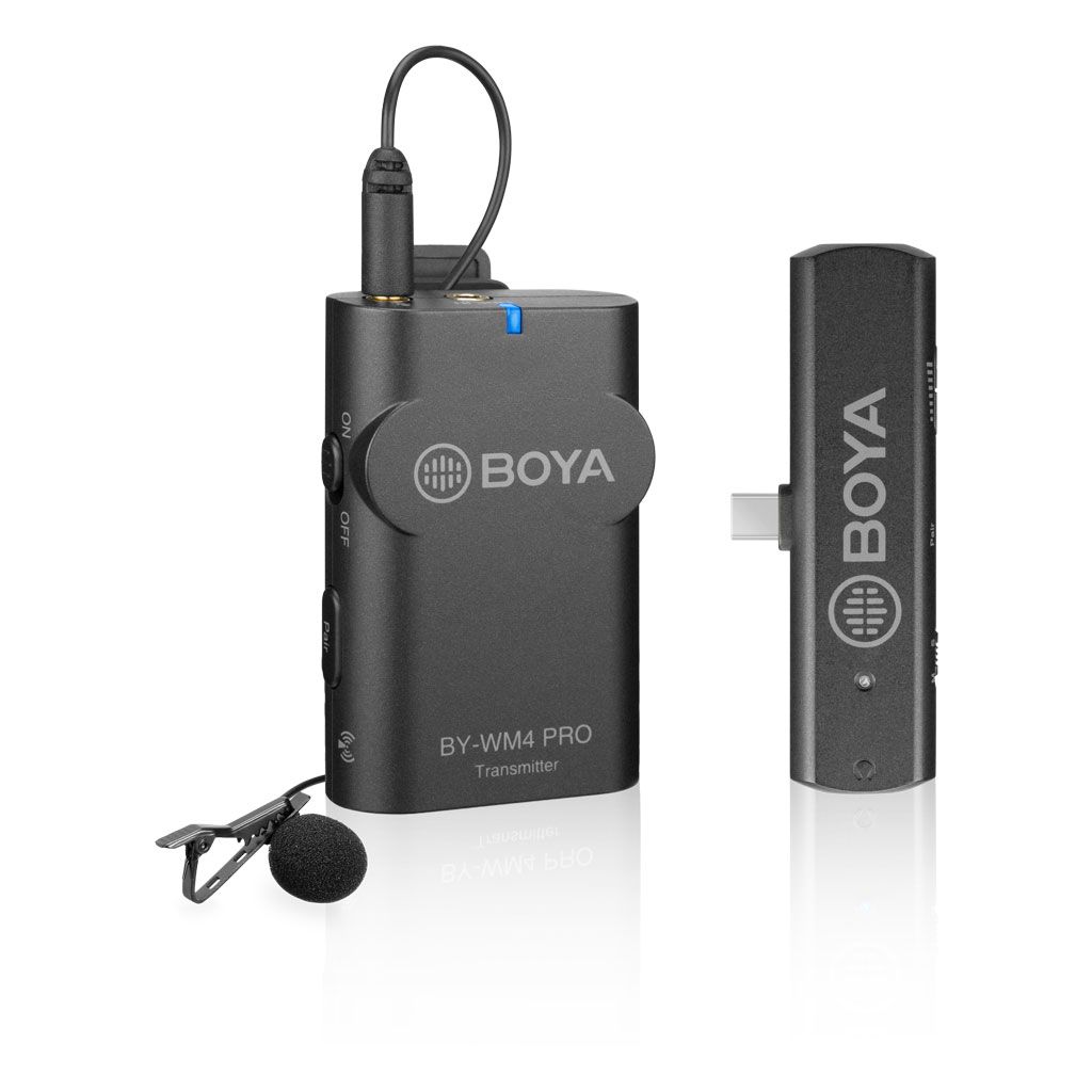 Boya BYWM4PROK5 Wireless Microphone System for USBC Devices Buy Online in South Africa