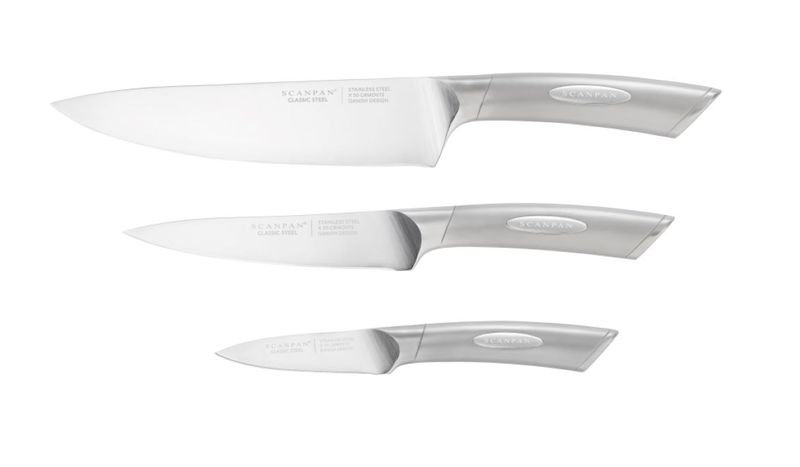 Scanpan - Classic Steel 3-Piece Chef's Knife Set