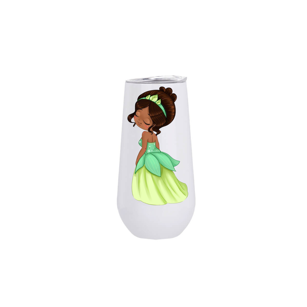Green Princess Kids Tumbler