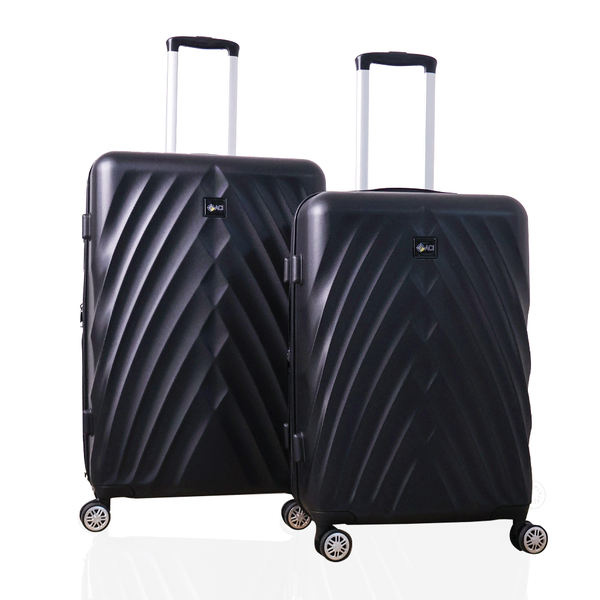 Lisbon 2 Piece Expandable Luggage Set - Hardshell Suitcases with TSA Lock