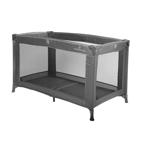 BabyWombWorld Extra Length Minimalistic Camp Cot &amp; Playpen