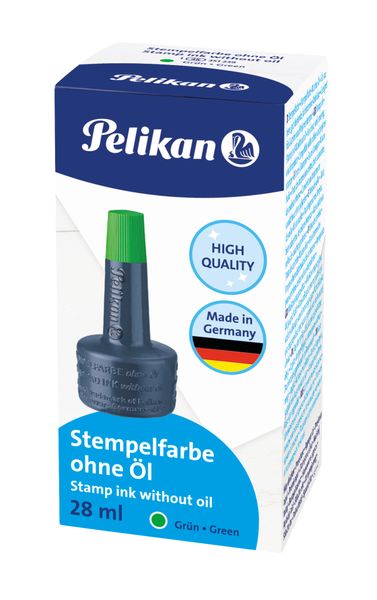 Pelikan Stamp pad Ink Green without oil 4K 30 CC (1 FL.OZ.)
