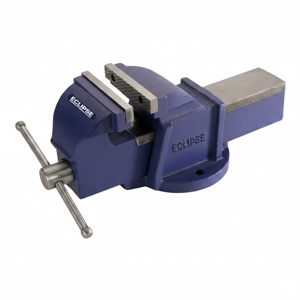 Eclipse - Engineers Bench Vice - Durable Cast Iron Clamping Tool - 150mm