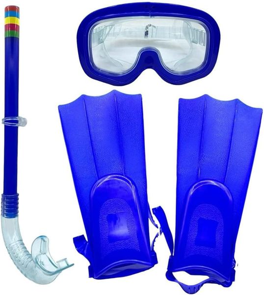 Flippers , Snorkel, Googles In Bag 40cm