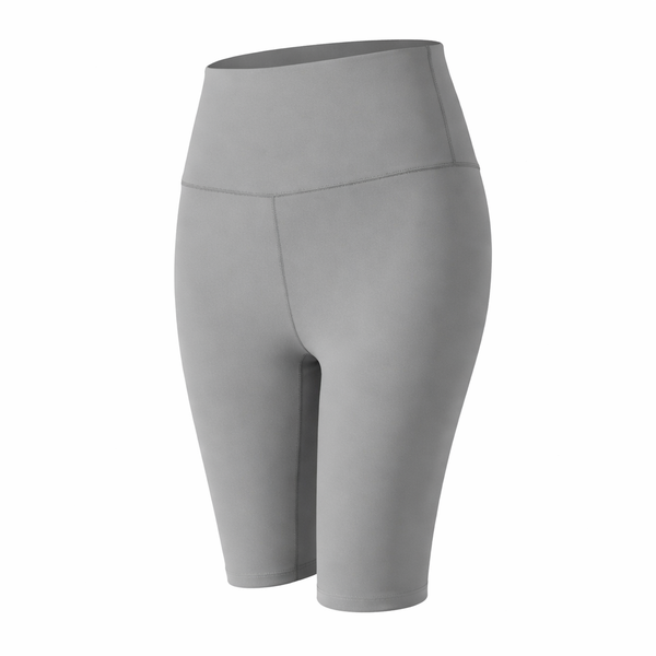 High Elastic High Waist Yoga Pants Cropped - XL - Grey