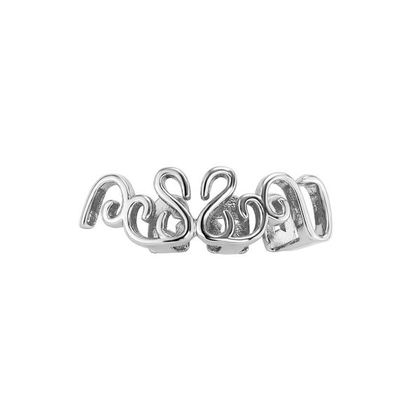Script Letter Hip-Hop Grillz