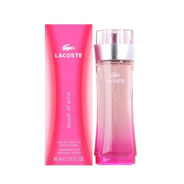Touch Of Pink by Lacoste Eau De Toilette For Woman - 90ML
