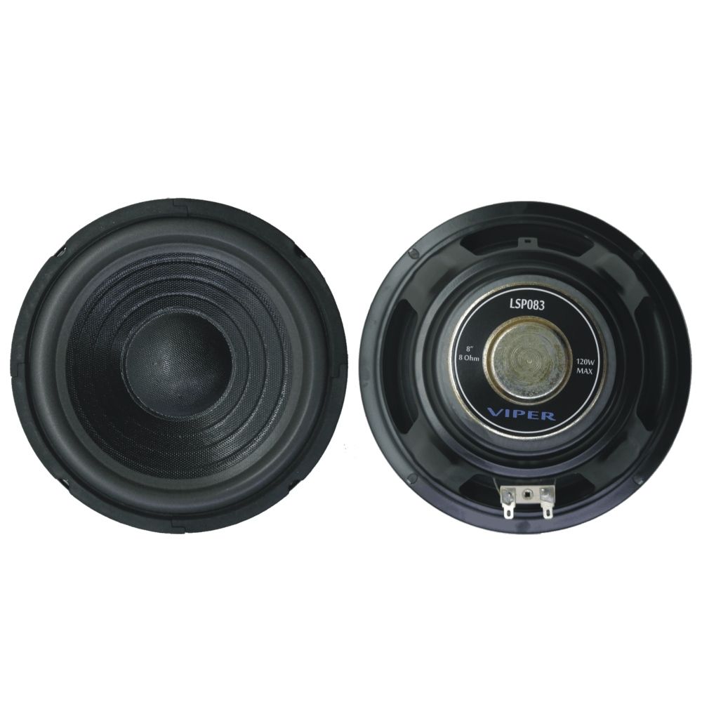 Viper 8 " Loose HiFi Loudspeaker 8ohm 120W (pair) Buy Online in