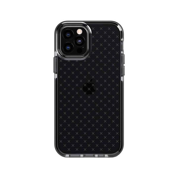 Tech21 Evo Check Case for Apple iPhone 12/12 Pro - Smokey Black