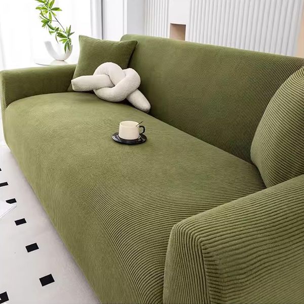 Redisson Elastic Closure Couch Covers with Pillowcase&amp;Foam Sticks All Sizes