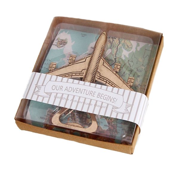 Airplane Bottle Opener - Set of 2