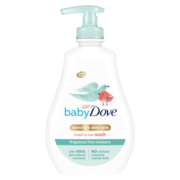 Baby Dove Sensitive Moisture Head to Toe Wash 400ml
