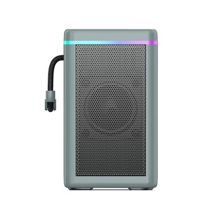 JQS1226 Bluetooth Speaker With Diaphragm, Wireless Loudspeaker - Grey Image
