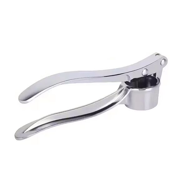 Stainless Steel Garlic Press and Ginger Grinder - Manual Kitchen Tool