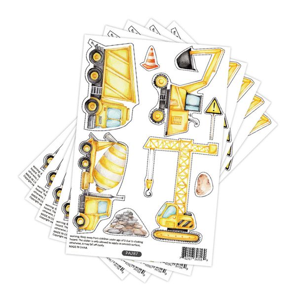 Sorbet Wall Decal - Construction