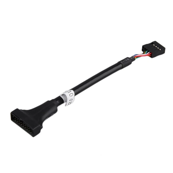 PTech USB3.0 20 Pin Female to Male USB2.0 9 Pin PC Motherboard Switch Cable