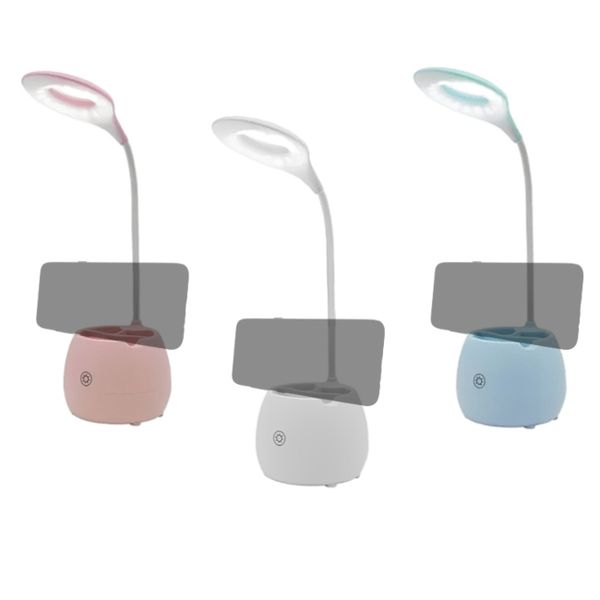 Phone and Pen Holder Rechargeable LED Lamp 3pc
