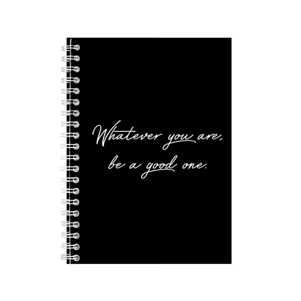 Good one A5 Notebook Spiral Lined Motivational Sayings Graphic Notepad 187