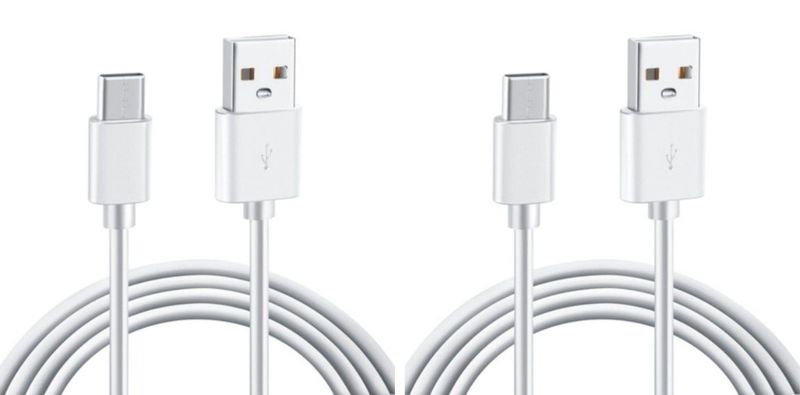 1M USB Type C Charging &amp; Data Cable for Type C Devices - Pack of 2