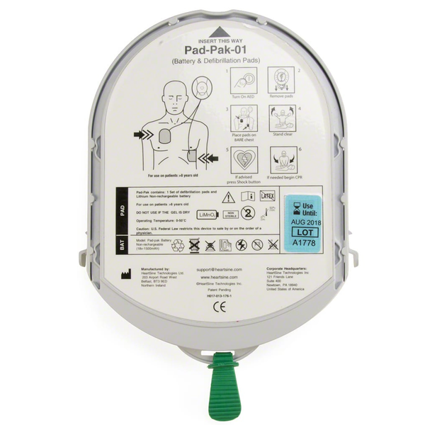 HeartSine Samaritan PAD-PAK Pads (Adult)
