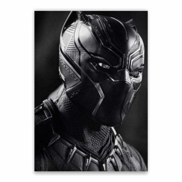 Black Panther Blackout Poster - A1