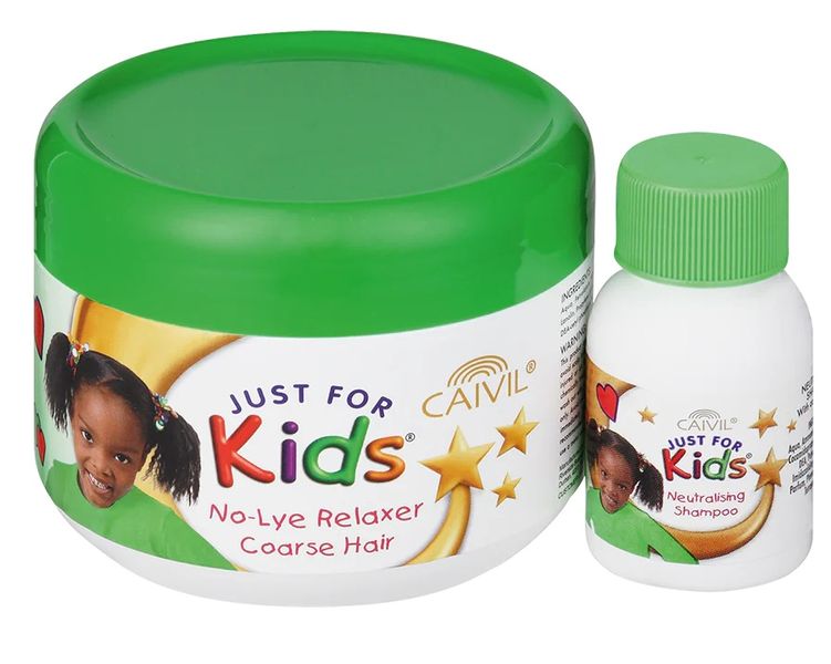 Caivil Just For Kids Relaxer &amp; Neutralising Shampoo Coarse Hair 225ml +30ml
