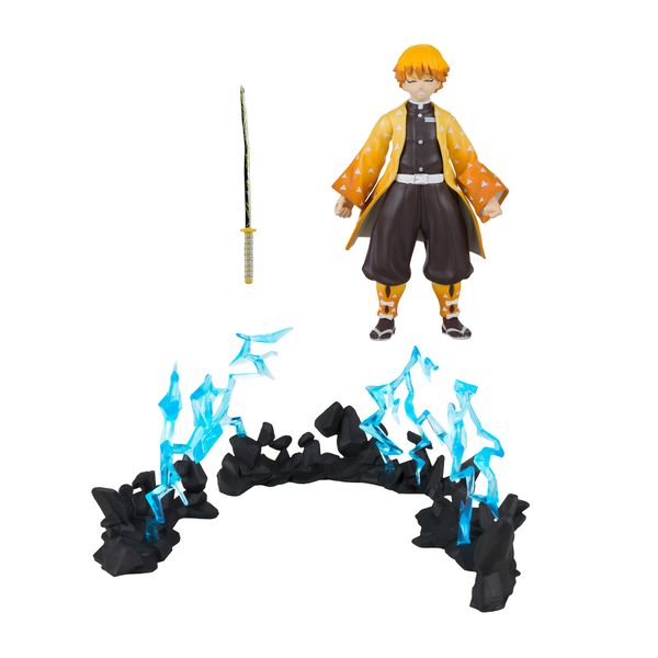 Demon Slayer WV1 Deluxe Zenitsu w/Thunder Breath 5IN Figure