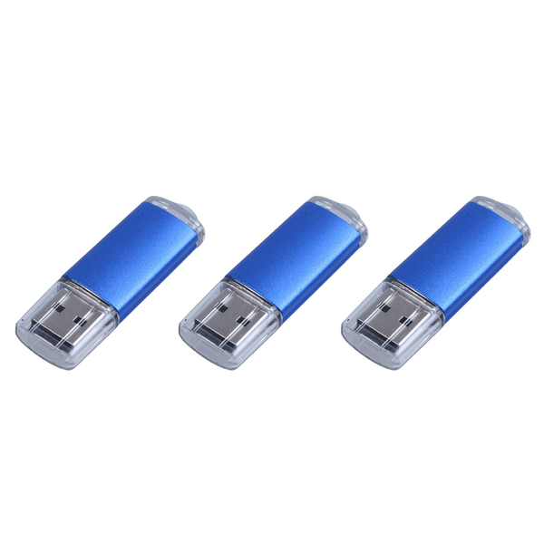 3X 256 MB USB 2 0 Flash U Disk Blue