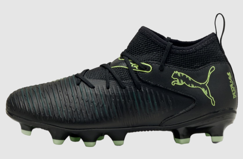 Puma Junior Future 8 Match Firm/Artificial Ground Soccer Boots - Black