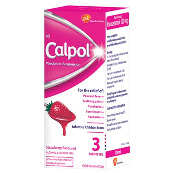 Calpol - Paediatric Suspension 100ml