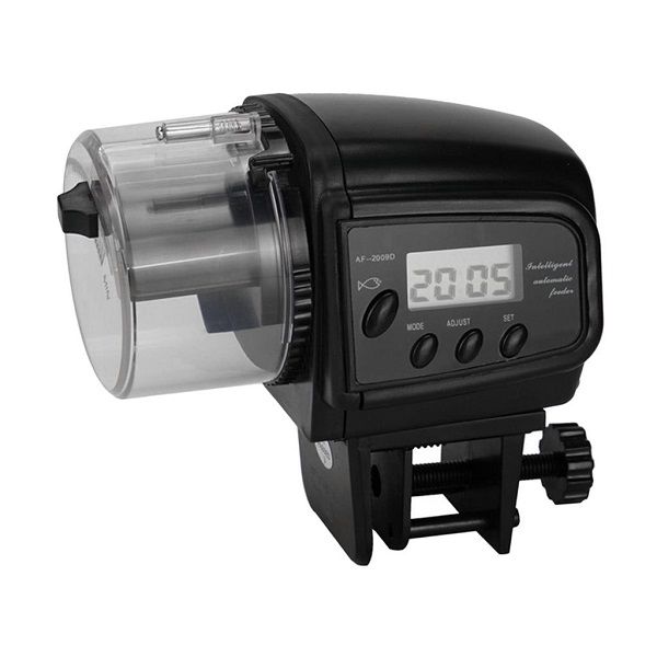 Digital Automatic Aquarium Fish Tank Feeder Vacation Feeder for Home Office