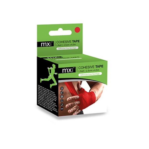 Mx - Cohesive Tape Red 2.5cm