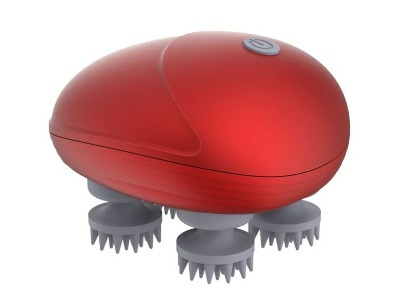 MDHL K102 Head Massager - 4-Head Waterproof Rechargeable Scalp Relief