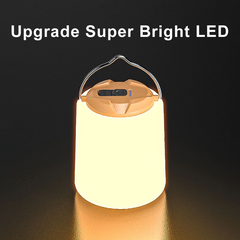 Smiling Shark Led Lantern Camping Lamp USB Rechargeable Super