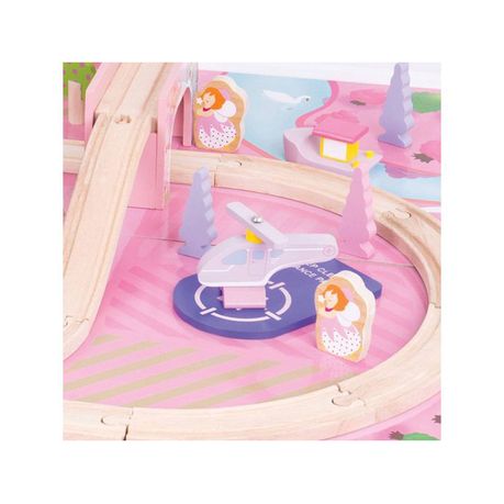 bigjigs magical train set and table