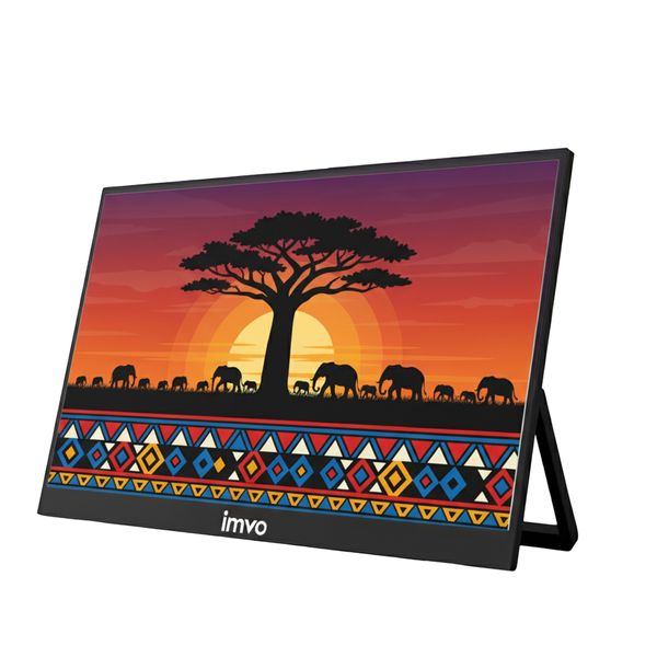 IMVO 15.6" Full HD 1080P Portable Monitor - IPS Display, 60Hz, USB-C