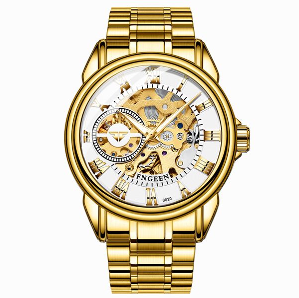 Luminous Automatic Mechanical Watch Men Business Casual Wristwatch