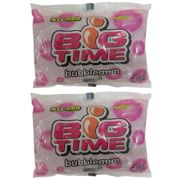Stumbo Big Time Bubblegum - Musk Flavoured 100 Pieces (Pack of 2)
