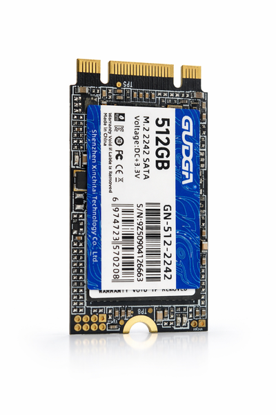GUDGA 512GB M.2 2242 SATA SSD - Compact Internal Solid State Drive