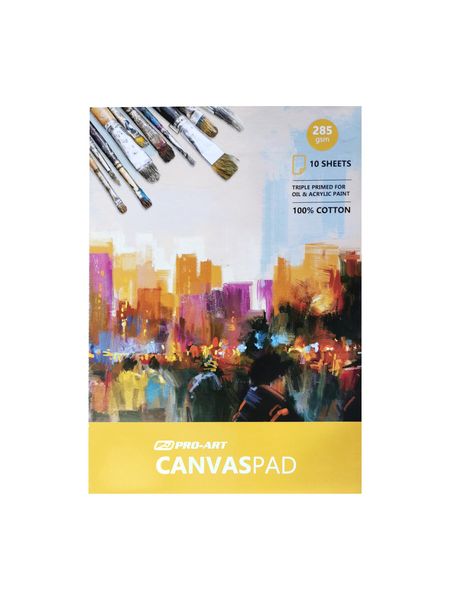 Pro-Art Canvas Pad A3 - 10 Sheets