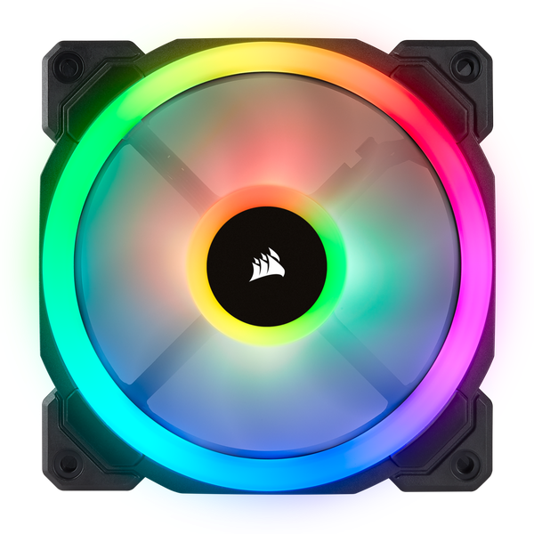 Corsair LL120 RGB 120mm Dual Light Loop RGB LED PWM Fan — Single Pack