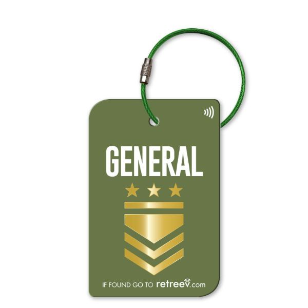 Retreev Smart NFC &amp; QR Code Luggage Tag: Secure Bag Retrieval - General