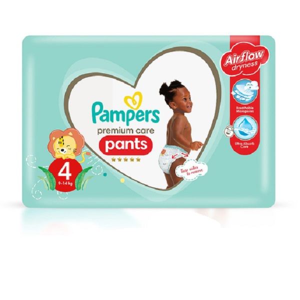 Pampers - Premium Care Size 4 Pants/Nappies 50's x 2