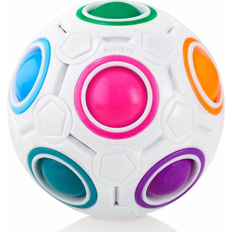 Rainbow Puzzle Ball-Brain Teasers - Travel Toy for Children Image