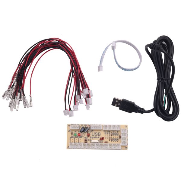 Zero Delay Arcade Game Usb Encoder Pc To Joystick Parts